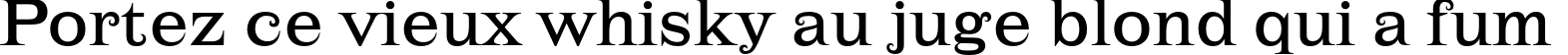Пример написания шрифтом LehmannC текста на французском