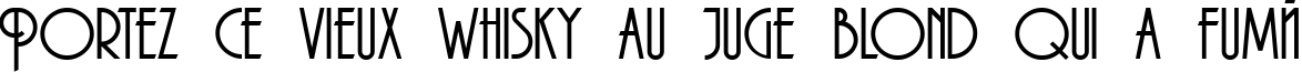 Пример написания шрифтом Macarena текста на французском