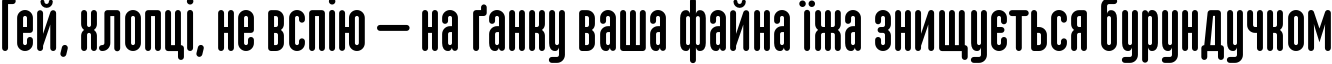 Пример написания шрифтом MartenCyr текста на украинском