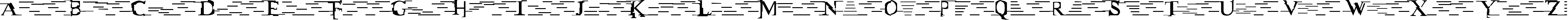Пример написания английского алфавита шрифтом Matrix_vs_Miltown