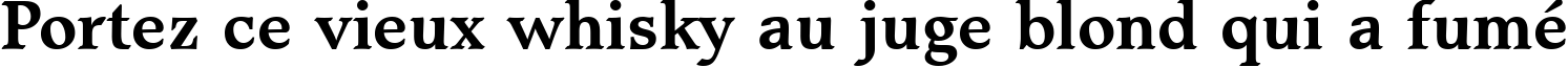 Пример написания шрифтом Matt Antique Bold BT текста на французском