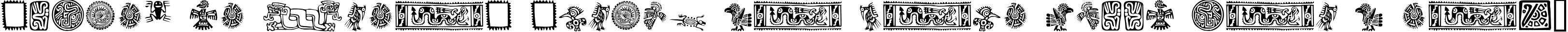 Пример написания шрифтом Mexican Ornaments текста на французском