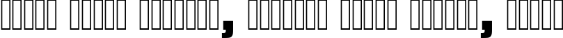 Пример написания шрифтом MicrogrammaDBolExt текста на белорусском