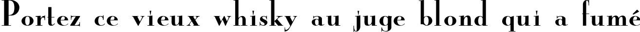 Пример написания шрифтом Mona Lisa SolidITC-Normal текста на французском