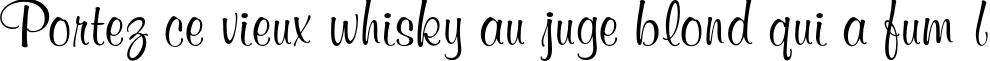 Пример написания шрифтом MurreyTYGRA текста на французском