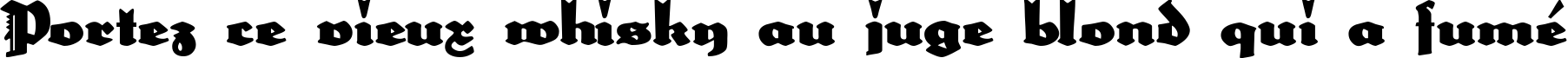 Пример написания шрифтом Neptun текста на французском