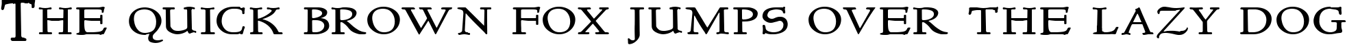Пример написания шрифтом Roman текста на английском