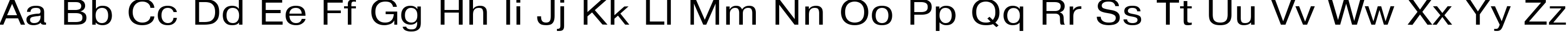 Пример написания английского алфавита шрифтом NTHarmonica Normal110n