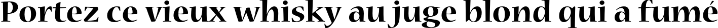 Пример написания шрифтом Nueva Std Bold текста на французском
