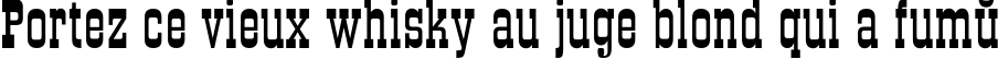 Пример написания шрифтом Old-Town-Normal текста на французском