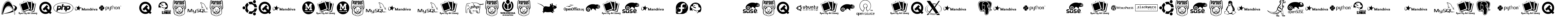 Пример написания шрифтом OpenLogos текста на испанском