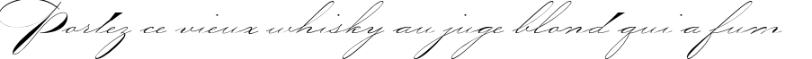 Пример написания шрифтом P22ZanerThree текста на французском