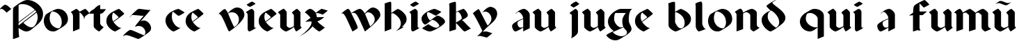 Пример написания шрифтом PaladinPCRus Medium текста на французском