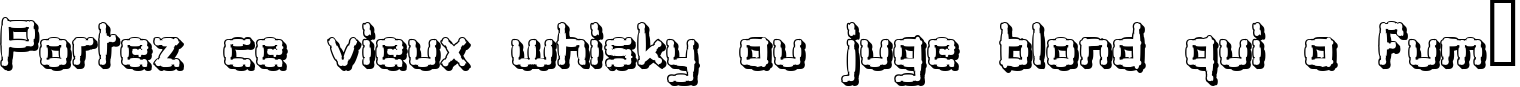 Пример написания шрифтом Pillo Talk Soft текста на французском