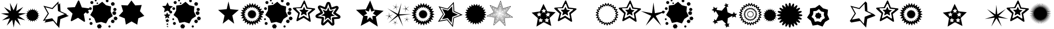 Пример написания шрифтом PizzaDude Stars текста на французском