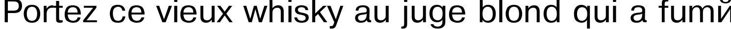Пример написания шрифтом Pragmatica Plain:001.001 текста на французском