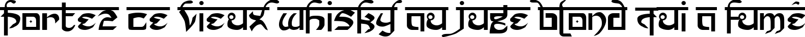 Пример написания шрифтом Prakrta текста на французском