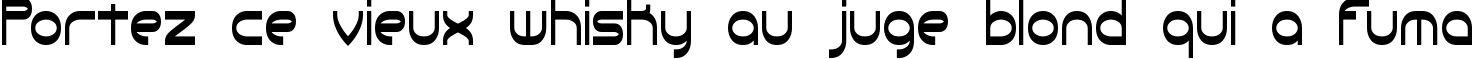 Пример написания шрифтом Quacksalver BRK текста на французском