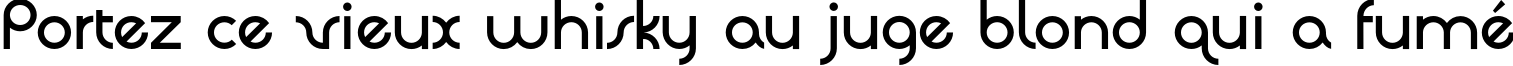 Пример написания шрифтом Quadranta Bold текста на французском
