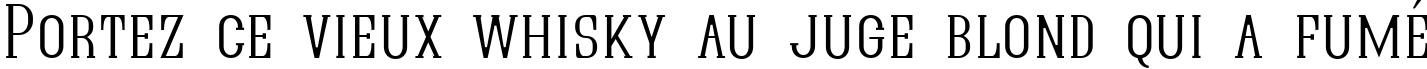 Пример написания шрифтом Quastic Kaps Thin текста на французском