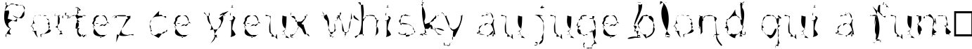 Пример написания шрифтом Rдnnskita текста на французском