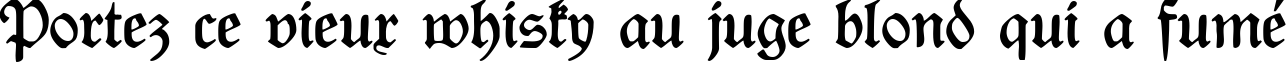 Пример написания шрифтом Rediviva текста на французском