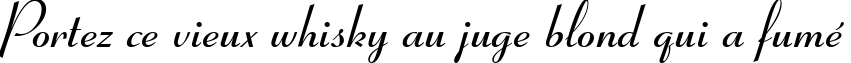 Пример написания шрифтом Ribbon 131 Bold BT текста на французском