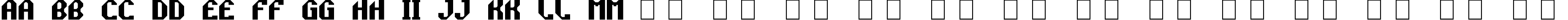 Пример написания английского алфавита шрифтом Rocket Propelled - DGL (Trial)