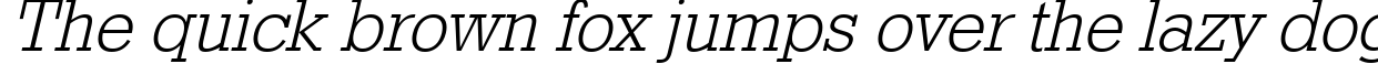 Пример написания шрифтом italic текста на английском