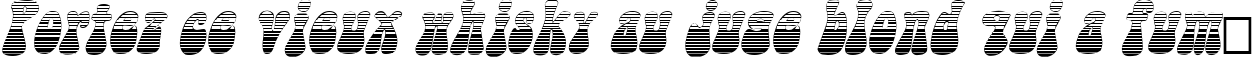 Пример написания шрифтом Sargoo Italic текста на французском