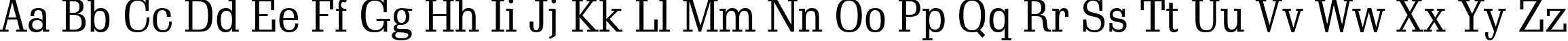Пример написания английского алфавита шрифтом Schadow BT