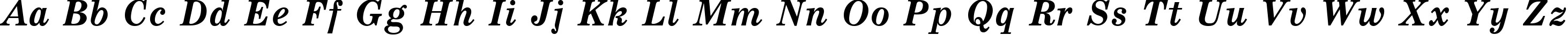 Пример написания английского алфавита шрифтом School Bold Italic:001.001