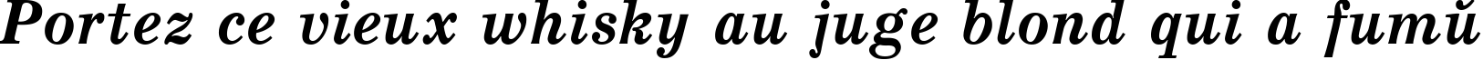 Пример написания шрифтом School Bold Italic:001.001 текста на французском