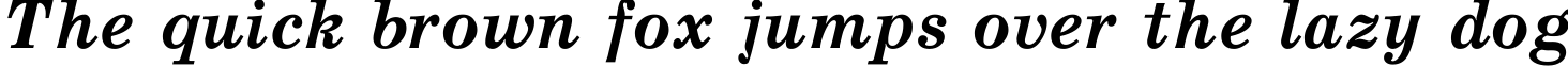 Пример написания шрифтом BoldItalic текста на английском