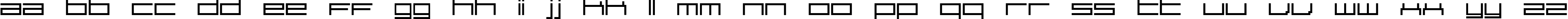 Пример написания английского алфавита шрифтом SirClive
