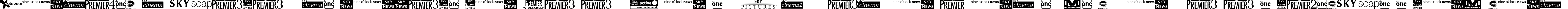 Пример написания шрифтом Sky 1998 Channel Logos текста на испанском