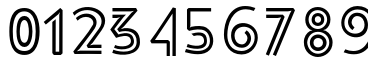 Пример написания цифр шрифтом SS_Adec2.0_main