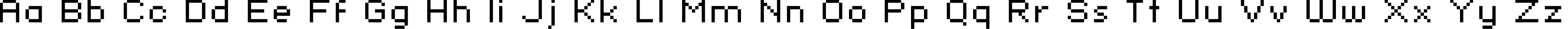 Пример написания английского алфавита шрифтом standard 07_54