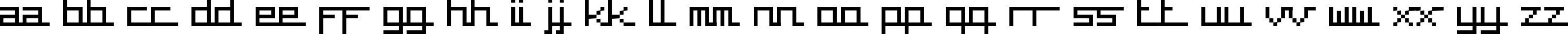 Пример написания английского алфавита шрифтом supercar cyr
