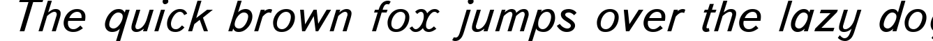 Пример написания шрифтом Italic Cyrillic текста на английском