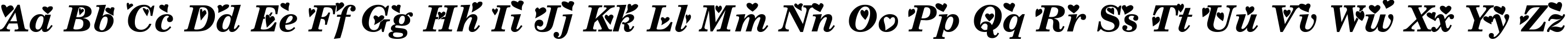 Пример написания английского алфавита шрифтом Times New Romance