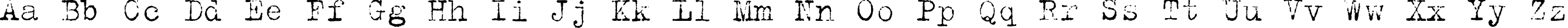 Пример написания английского алфавита шрифтом TrixieCyr-Light