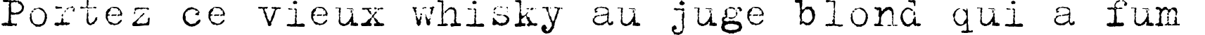 Пример написания шрифтом TrixieCyr-Light текста на французском