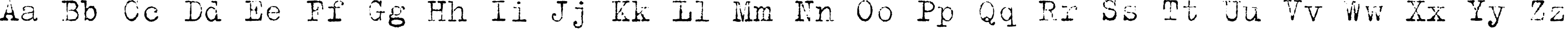 Пример написания английского алфавита шрифтом TrixieCyr-Light