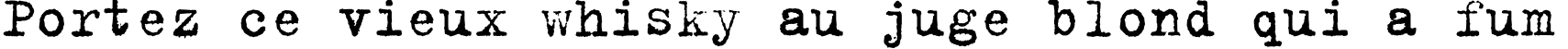 Пример написания шрифтом TrixieCyr-Plain текста на французском