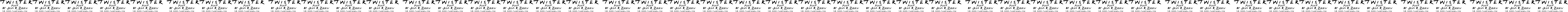 Пример написания шрифтом Twister текста на русском