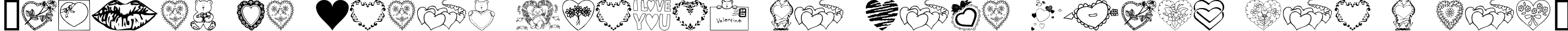 Пример написания шрифтом Valentine текста на французском