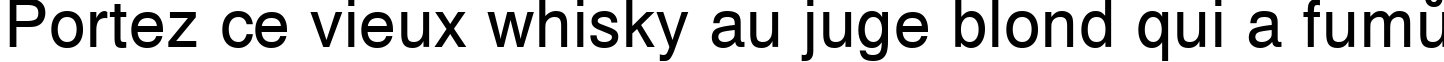 Пример написания шрифтом Vanta Medium Plain:001.001 текста на французском