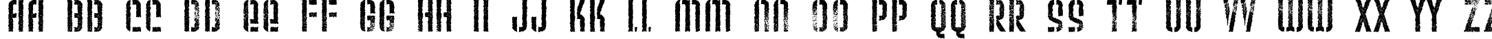 Пример написания английского алфавита шрифтом Weltron Urban