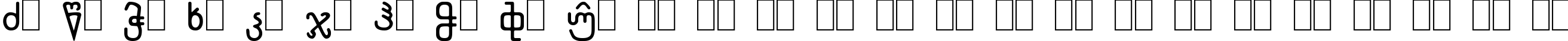 Пример написания английского алфавита шрифтом WP CyrillicB